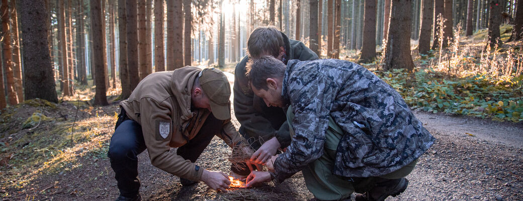 Naučíte sa, ako založiť oheň.