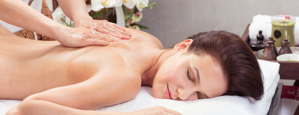 Masáž konopným olejom