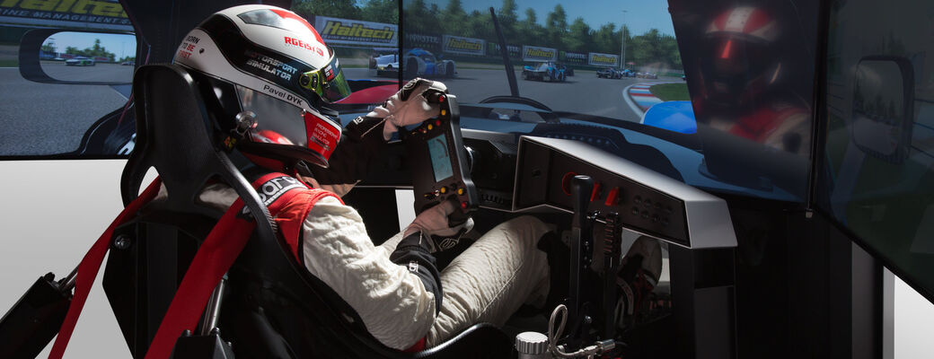 Profesionálny simulátor pretekov Formule 1