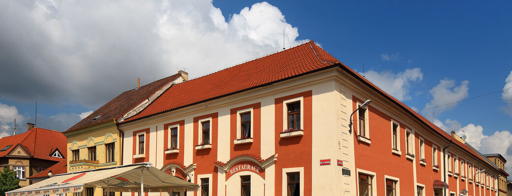 Hotel Panská na námestí v Bechyni