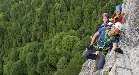 Dve veže: mierně pokročilí, obtíažnost B-C/D