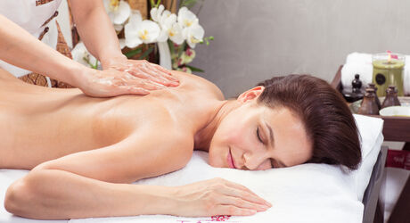 Masáž konopným olejom