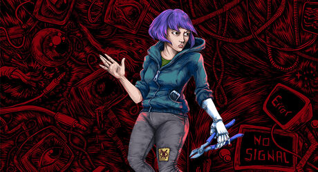 Úniková hra Antivirus.