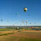 Let balónom počas Slovak Balloon Cup 2026