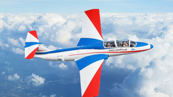 Akrobatický let na stíhačke L-29