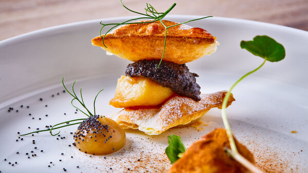 Jablkovo-makový závin