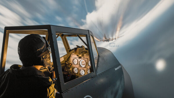 Messerschmitt Bf109: Zúčastnite sa leteckej bitky na dvoch simulátoroch súčasne.