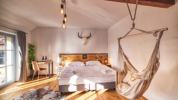 Deluxe izba - pivný hotel Zlatá kráva