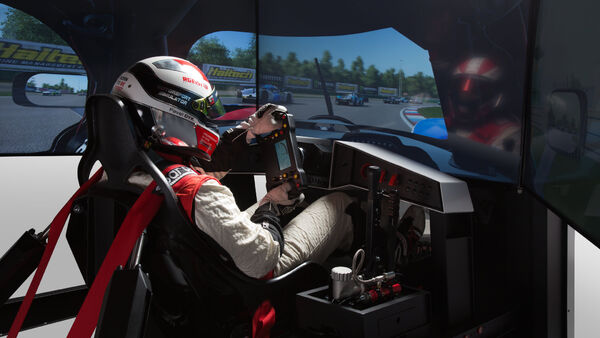 Profesionálny simulátor pretekov Formule 1