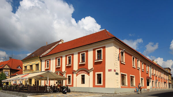 Hotel Panská na námestí v Bechyni
