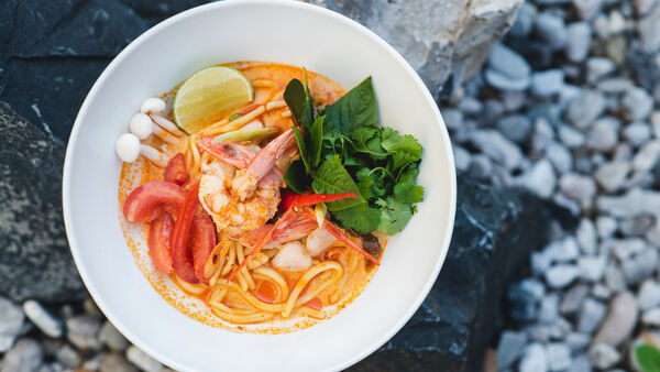 Pikantný ramen Tom Yum