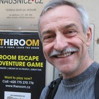 Milan Holub (Plzeň, 56) na Únikovej hre