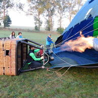 účastník zážitku (Trutnov, 70) na lete balónom