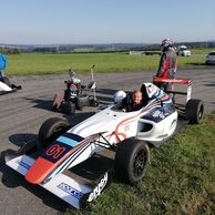 Dušan Ryc (Ostrava, 56) na Jazde vo formule na okruhu