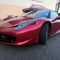 Dana Gondekova (Valašské Meziříčí, 26) na Jazde vo Ferrari na Morave