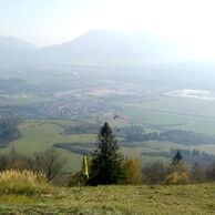 Simča Hronová (Police u Jemnice, 35) na Tandemovom paraglidingu