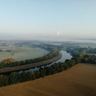 Vít Baštář (Týn nad Vltavou, 46) na lete balónom