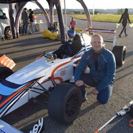 Lukáš Oliva (Pacov, 35) na Jazde vo formule na okruhu
