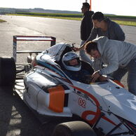 Lukáš Oliva (Pacov, 35) na Jazde vo formule na okruhu