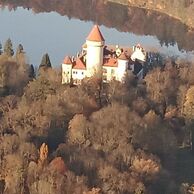 Naděžda Němcová (Votice, 60) na lete balónom