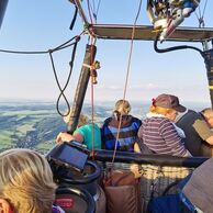 účastník zážitku (Sokolov, 61) na lete balónom