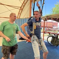 Miroslav Vajda (Děčín, 42) na Voľný pád