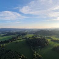 Jana Kritzbauchová (Praha (Hlavní město Praha), 37) na lete balónom