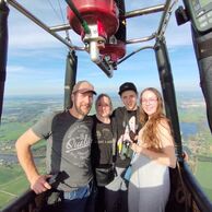 účastník zážitku (Hajany, 44) na Súkromnom lete balónom