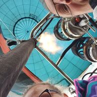 Pavel Služevský (Liberec, 52) na Súkromný let balónom pre dvoch