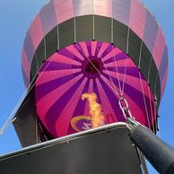 Denisa Doupovcová (Brno, 23) na lete balónom