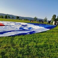 Tomáš Šperl (Písem, 40) na lete balónom