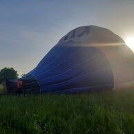 Petra Študentová (Prostějov, 48) na lete balónom