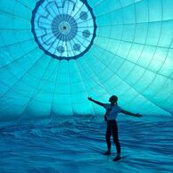 Jana Latonova (Opava, 51) na lete balónom