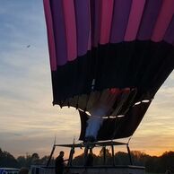 Ladislava Krouská (LIBEREC, 60) na lete balónom