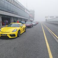 Radek Stejskal (Napajedla, 40) na Jazde v Porsche na okruhu