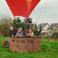 Vít Füssl (Stará Boleslav, 60) na lete balónom
