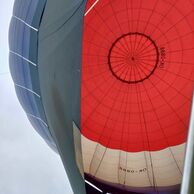 Hrabě Tomáš de Buková Lhota (Libiš, 52) na lete balónom