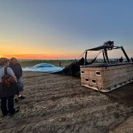 Kateřina Bašná (Olomouc, 48) na lete balónom