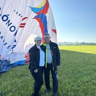 Kateřina Laštovková (Plzeň, 52) na Pobyt na hrade s polpenziou a letom teplovzdušným balónom