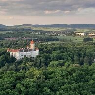 Miroslava Hulanová (Maršovice, 57) na lete balónom