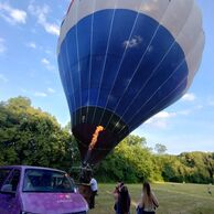 účastník zážitku (Petrovice - Radešice, 50) na lete balónom