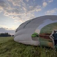 účastník zážitku (Praha, 41) na lete balónom