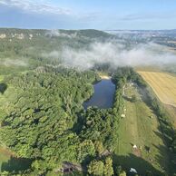 Jiřina a Jiří Bílkovi (Kladno, 60) na lete balónom