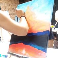 účastník zážitku na Zážitkový kurz maľovania