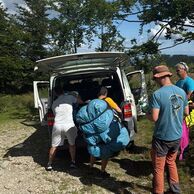 Lukáš Novosád (Zlin, 36) na Tandemovom paraglidingu