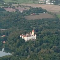 Jana Matějková (Svojetice, 56) na lete balónom