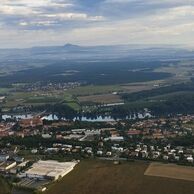 účastník zážitku na lete balónom