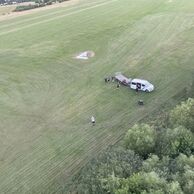 Imrich Beck (Plzeň 3, 60) na lete balónom