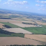 Mirka Ridošková (Předhradí, 51) na Let helikoptérou nad pamiatkami