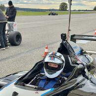 Monika Trávníčková (Přítluky, 44) na Jazde vo formule na okruhu